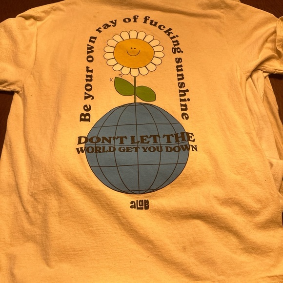 Alabs sunflower shirt never worn - Picture 2 of 3